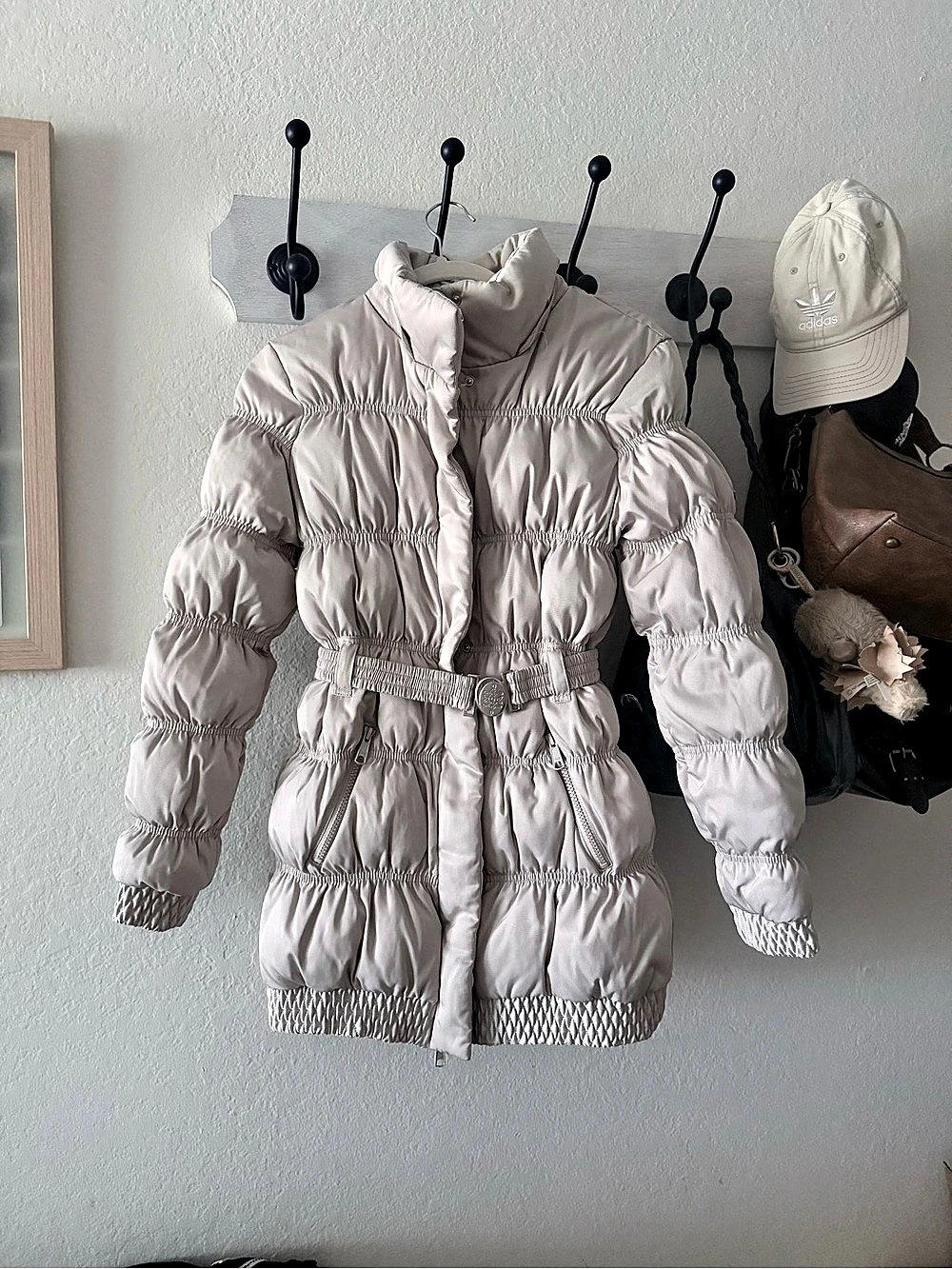 Rare Vintage Y2K Playboy Bunny Quilted Puffer Down Jacket - XS
